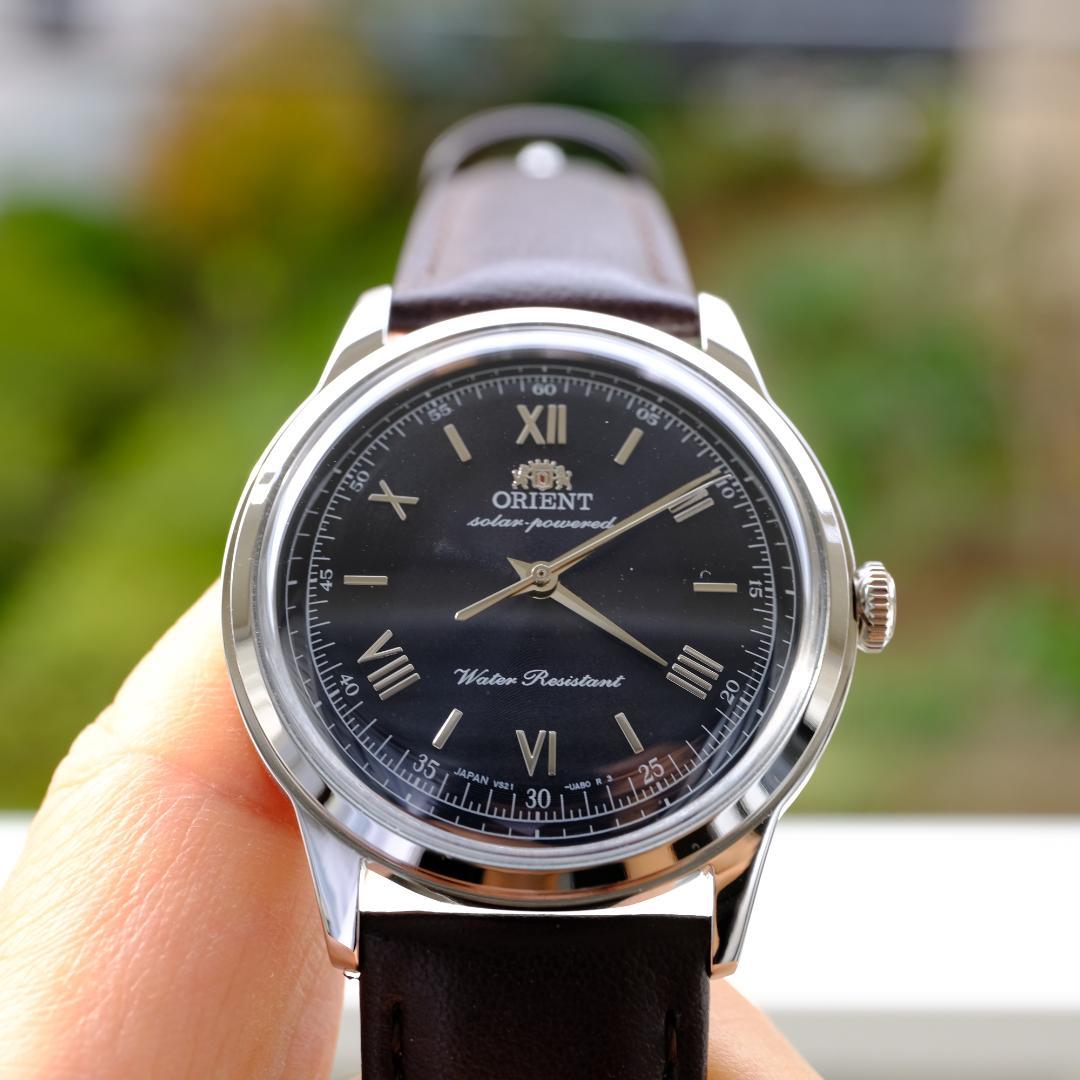 未使用近い Bambino SOLAR RN-WK0004L メンズ ブラック 未使用近い Bambino SOLAR RN-WK0004L メンズ ブラック