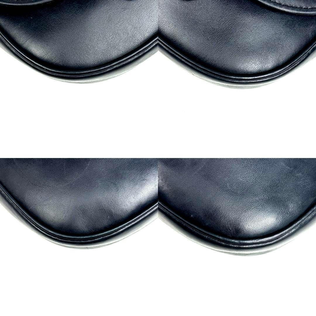 【美品】セリーヌ ショルダーバッグ トリオンフ マカダム レザー ブラック 【美品】セリーヌ ショルダーバッグ トリオンフ マカダム レザー ブラック