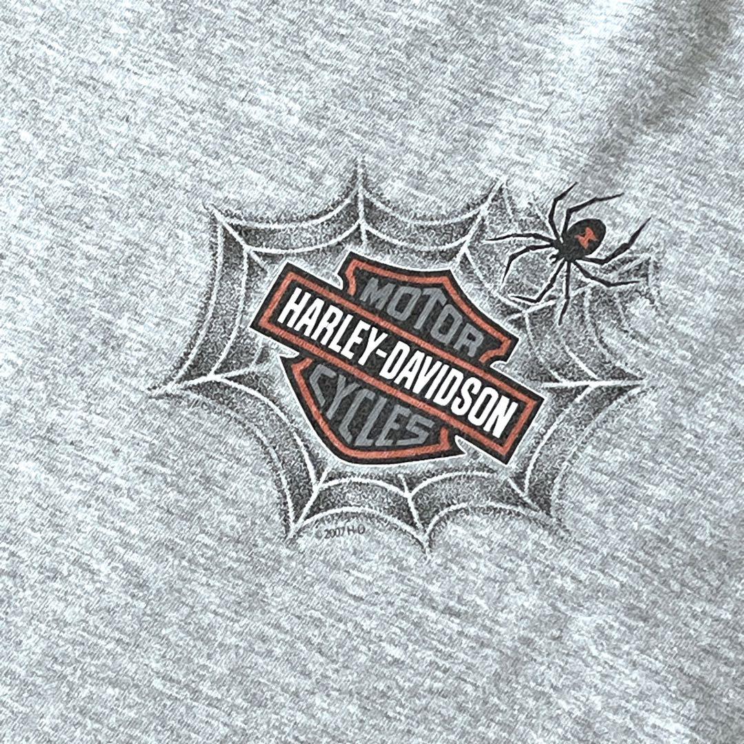 スパイダーウェブ Harley-Davidson”ハーレーダビッドソン”ロンT スパイダーウェブ Harley-Davidson”ハーレーダビッドソン”ロンT