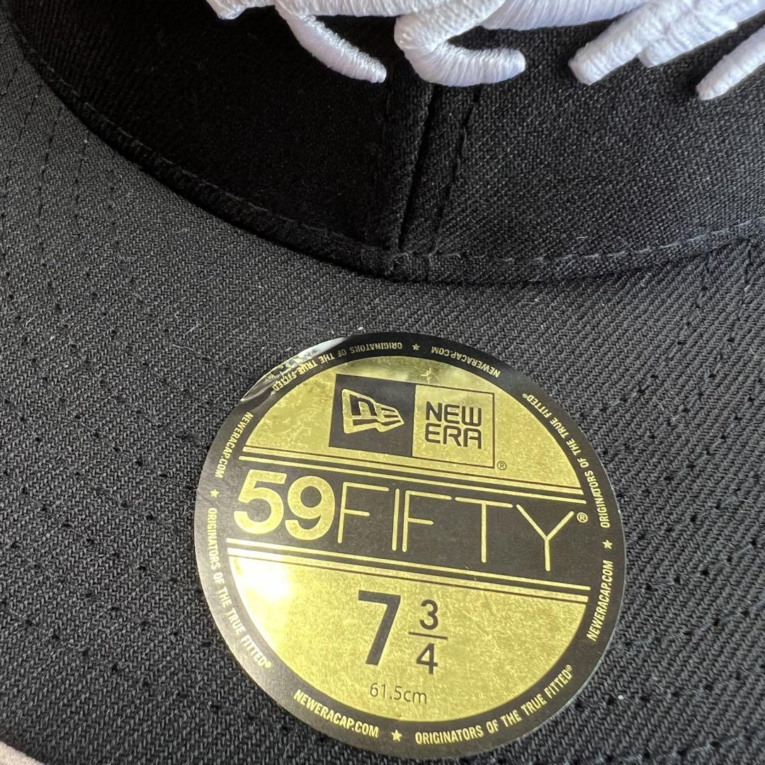 Supreme Futura New Era キャップ 7 3/4 ブラック