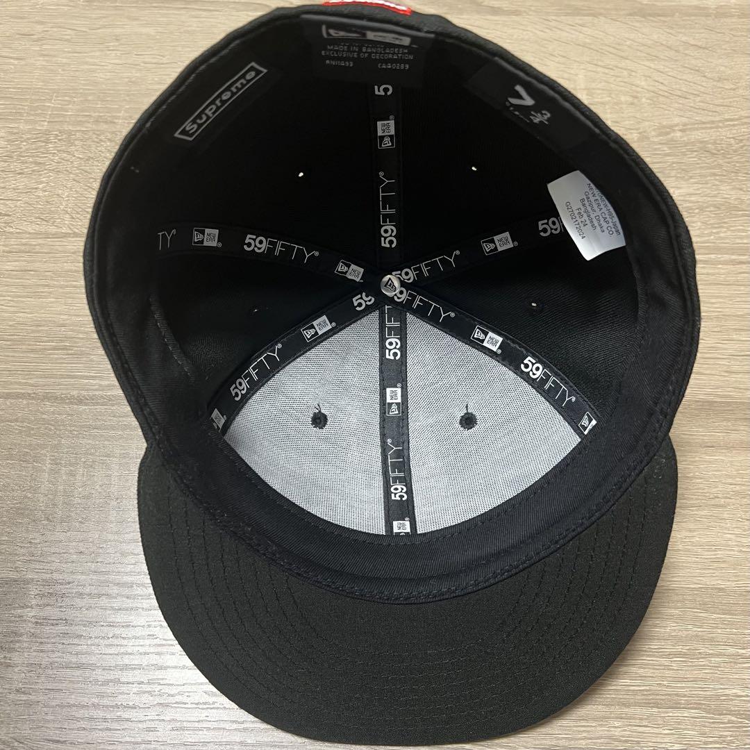 Supreme Futura New Era キャップ 7 3/4 ブラック