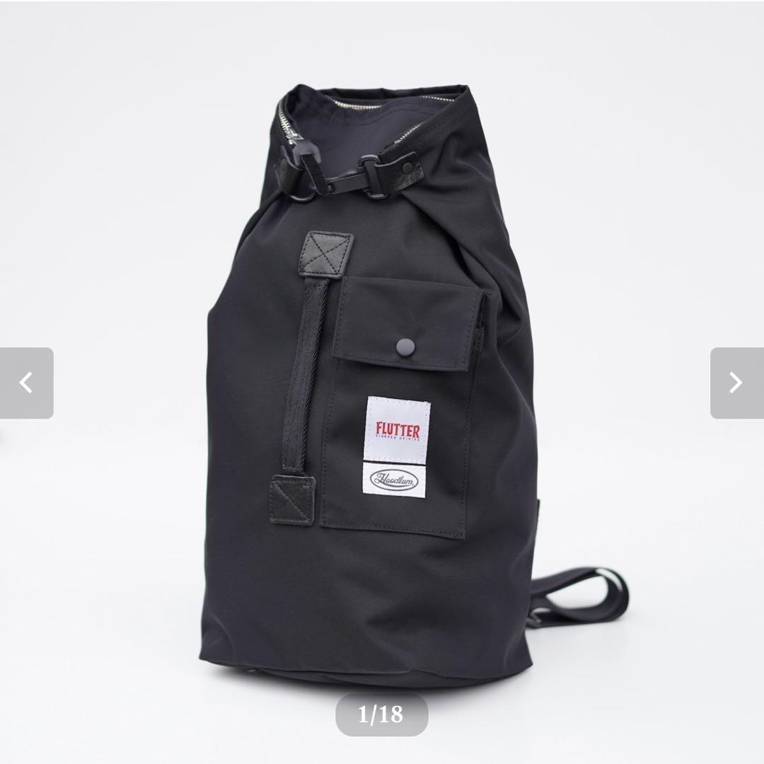 バッグ HOODLUM x FLUTTER Double Name DUFFLE BAG