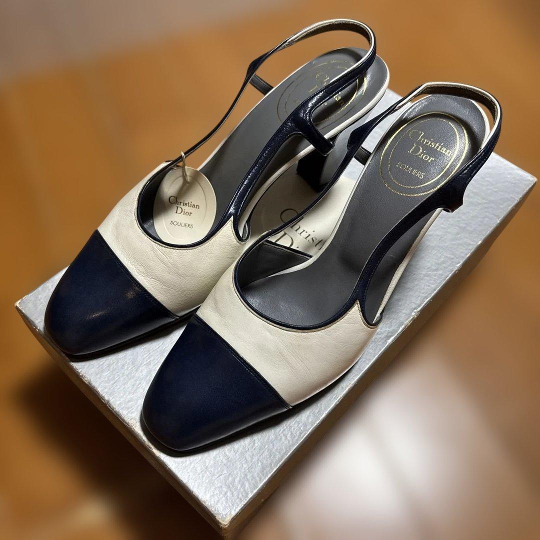 Christian Dior Souliers スリングバックパンプス