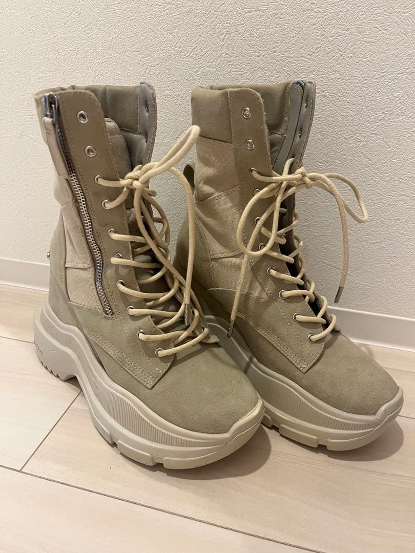 yellowboots BAISEN SHORT BOOTS23.5cm Yellow boots