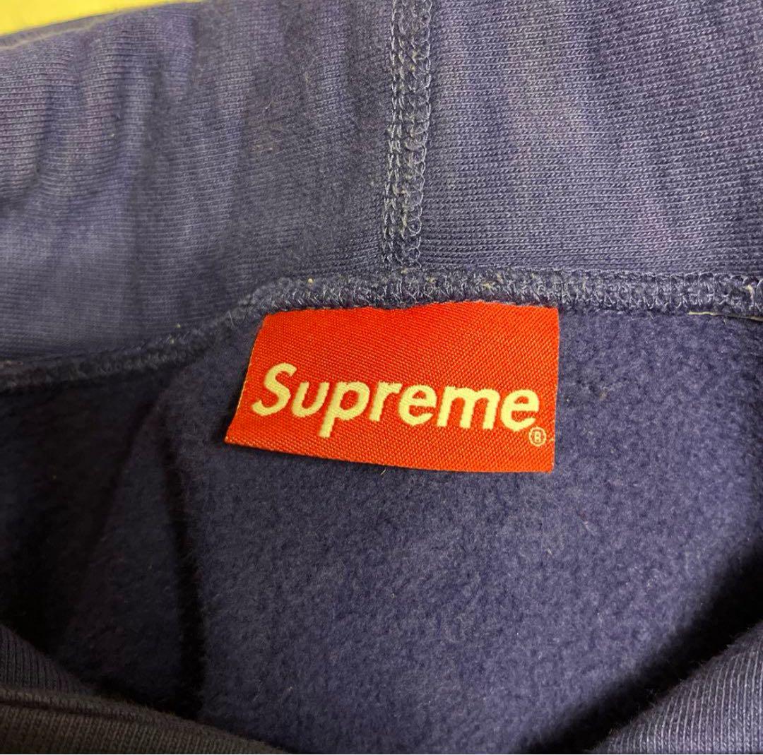 Supreme パーカー 紫色