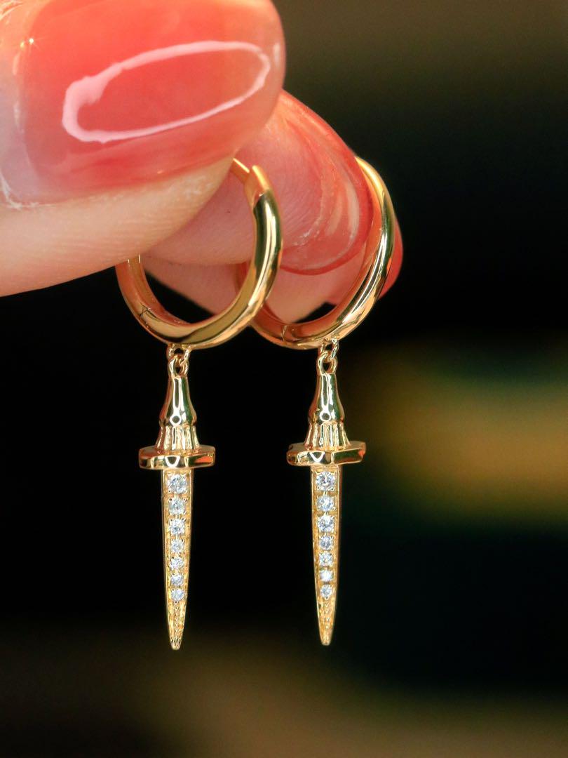 ⭐︎高品質⭐︎ダイヤモンドピアス　0.62カラット　K18 ⭐︎高品質⭐︎ダイヤモンドピアス 0.62カラット K18