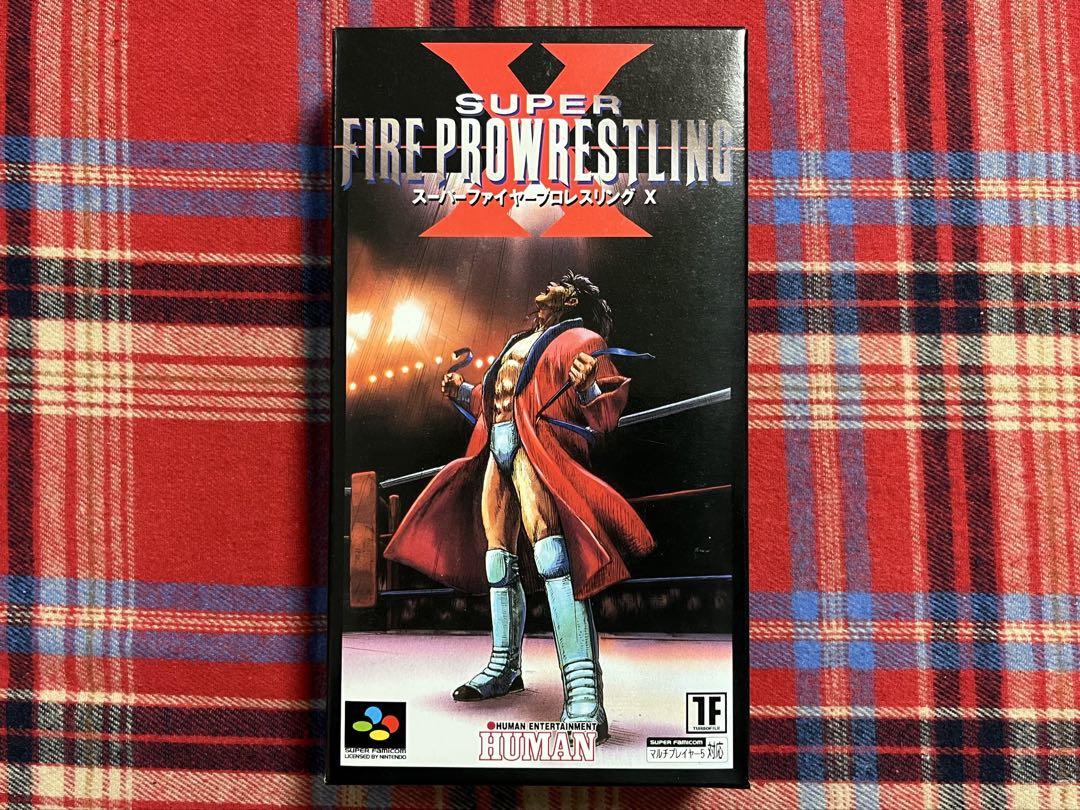 スーパーファミコン スーパーファイヤープロレスリングX 新品 未開封品