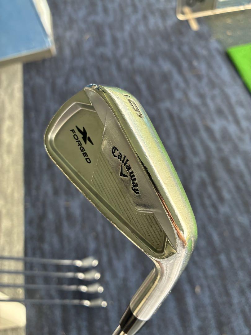 Callaway X Forged STAR 2021年 5〜Pアイアンセット