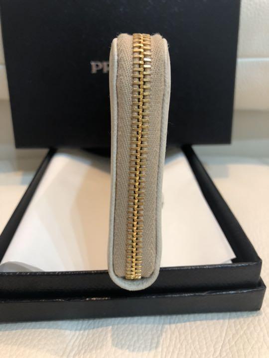 レディース∤ プラダ サフィアーノ ミニ財布 美品 mMnfx-m28805334468 PRADA ラウンドファスナー ㊯にシリアル