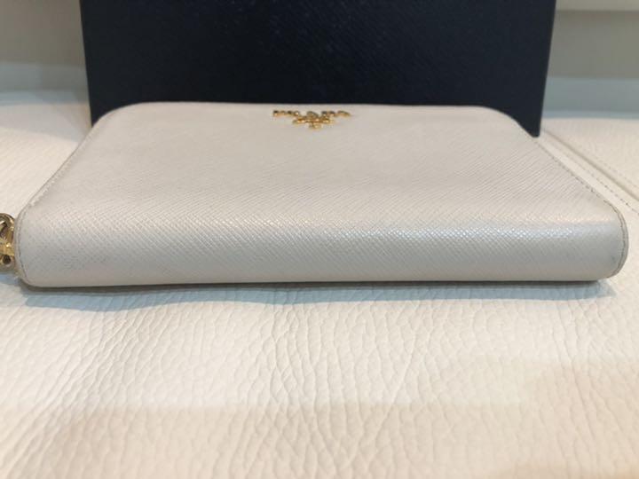 レディース∤ プラダ サフィアーノ ミニ財布 美品 mMnfx-m28805334468 PRADA ラウンドファスナー ㊯にシリアル