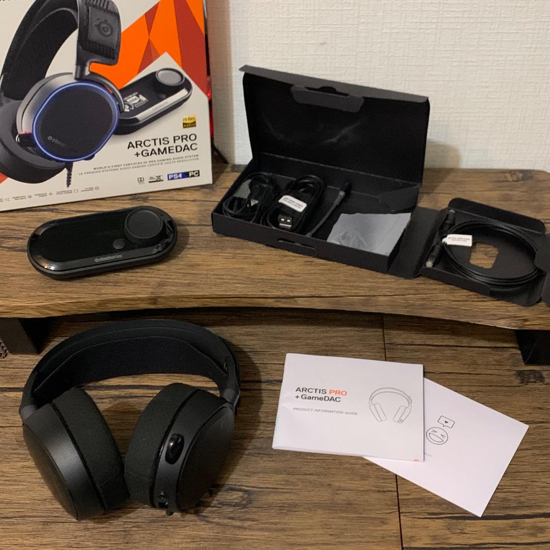 ヘッドホン stealseries ARCTIS PRO + GAMEDAC