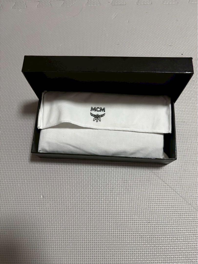 【★Momo★】MCM パープル 長財布 A6129