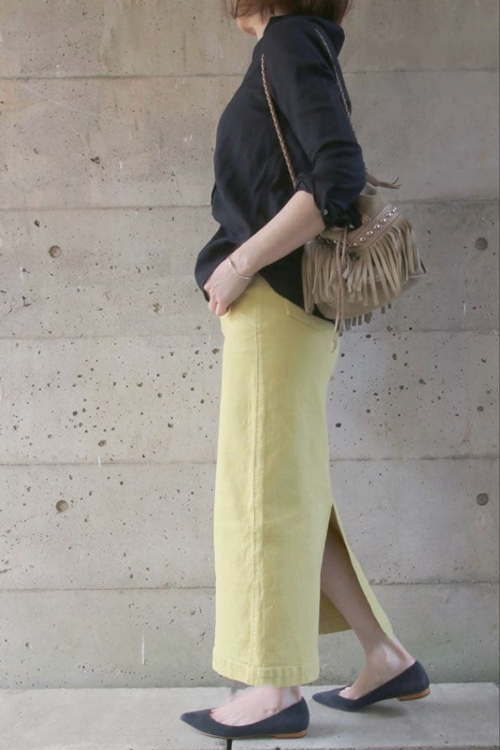 MADISON BLUE ネイビー 長袖 ブラウス ハイネックマダムシャツ MADISON BLUE ネイビー 長袖 ブラウス ハイネックマダムシャツ