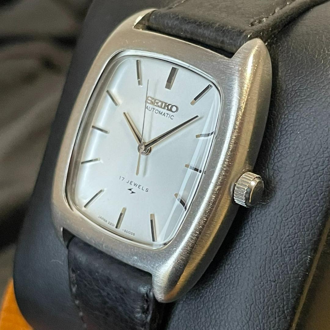美品 SEIKO セイコー 2201-5000 シャリオ 自動巻 メンズ 腕時計