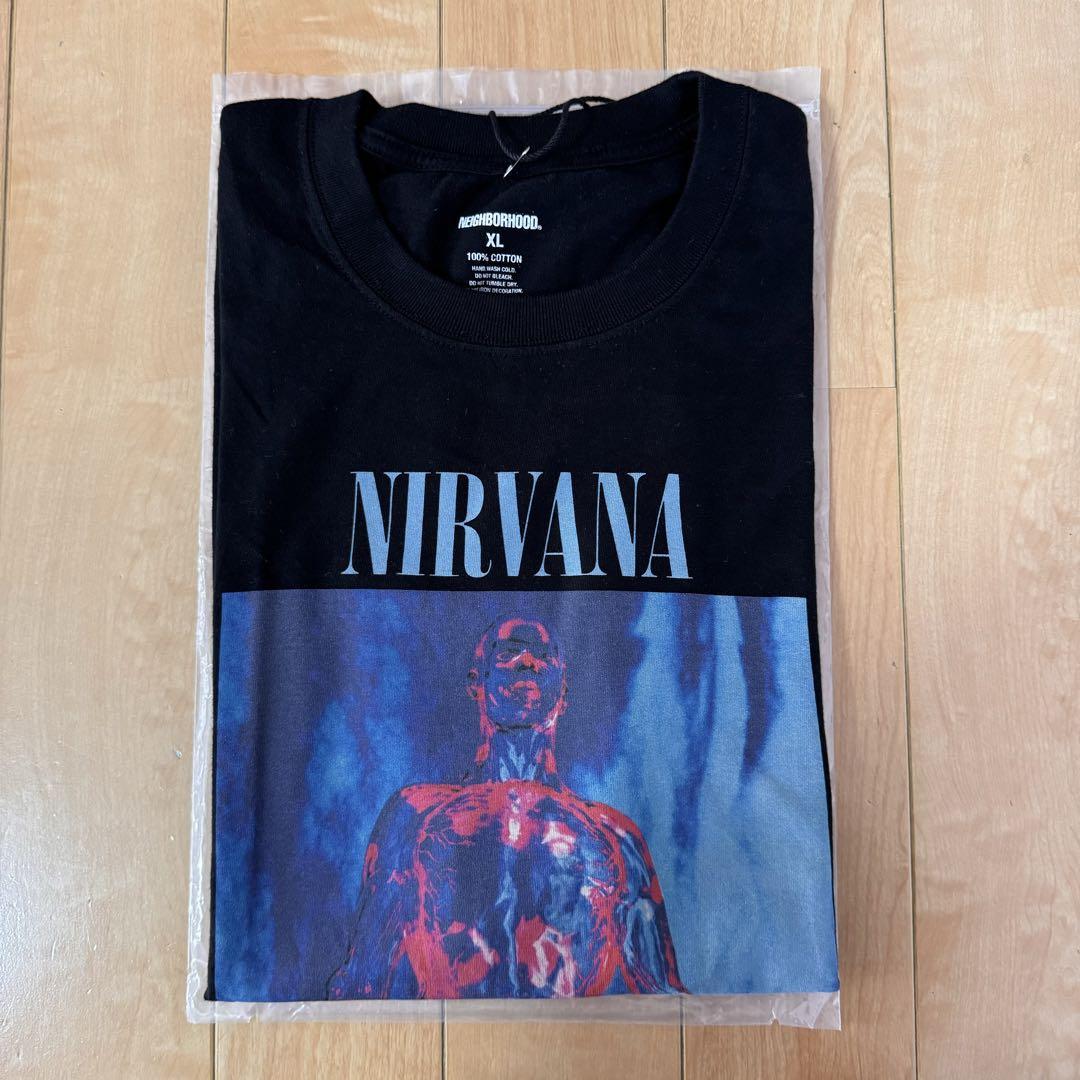 新品‼️NEIGHBORHOOD Nirvanaブラック Tシャツ NEIGHBORHOOD x NIRVANA Tee SS-5 Black
