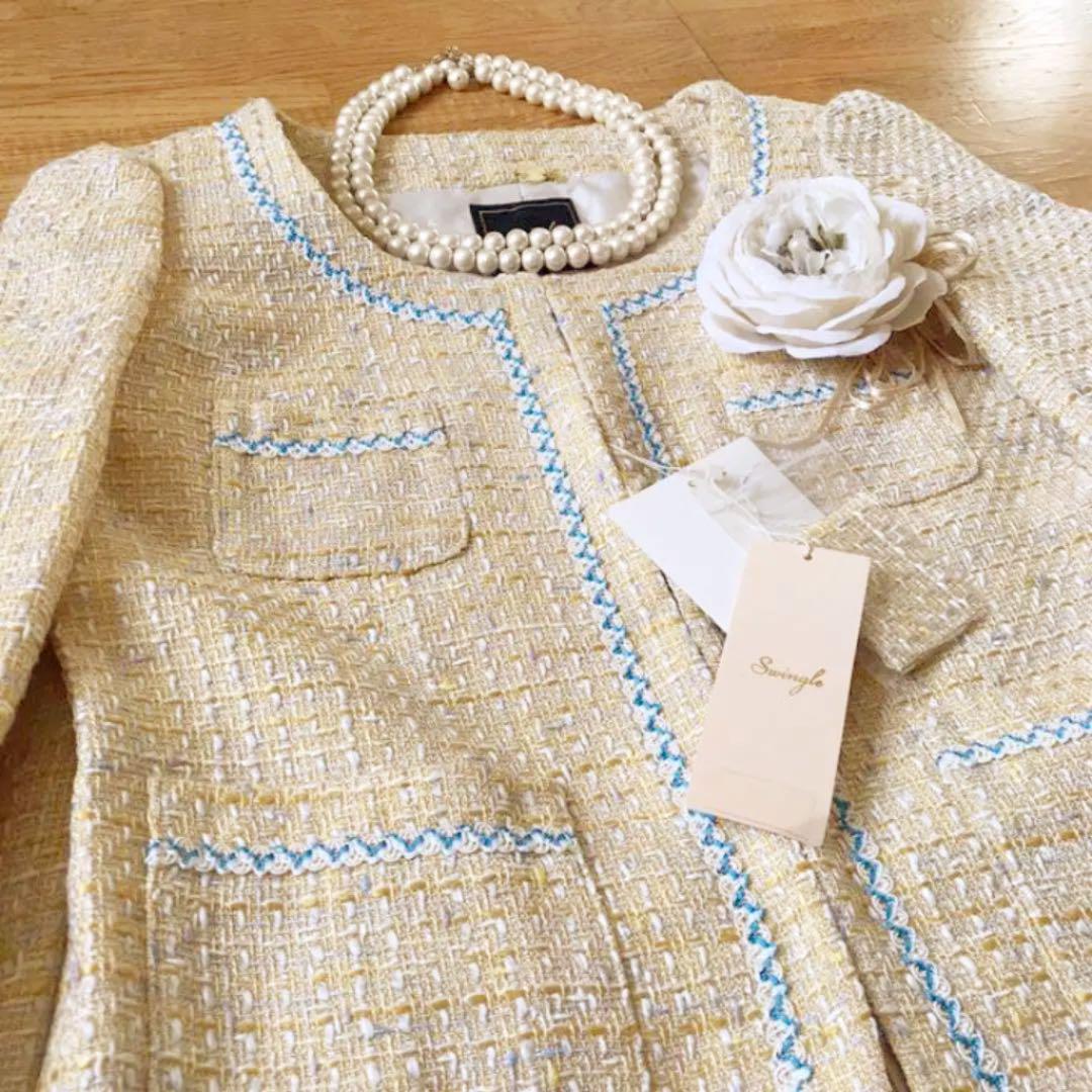 新品タグ付きswingleジャケット定価¥24.000&any sisスカート OtCJX-m28810131240 超歓迎好評
