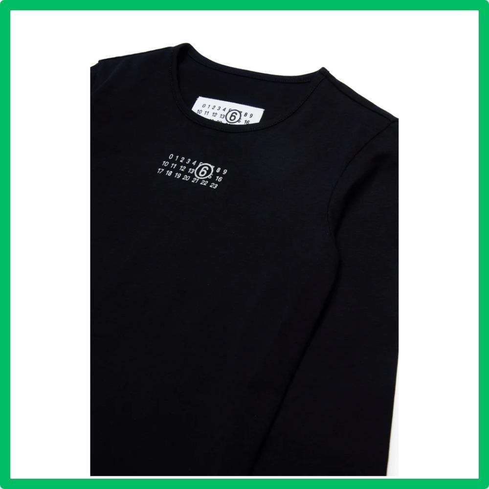 MM⑥】★大人もOK★マルジェラ ロゴ 長袖Tシャツ