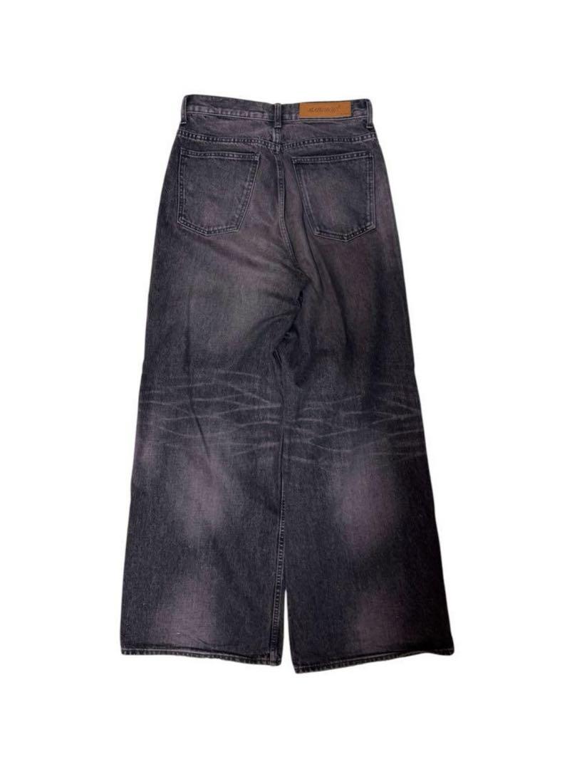 パンツ MASU 24aw BOYS BAGGY JEANS BLACK PINK 42