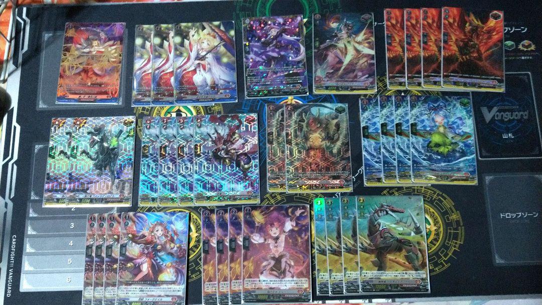 ヴァンガード タマユラ フルレアデッキ+パーツセット - カード