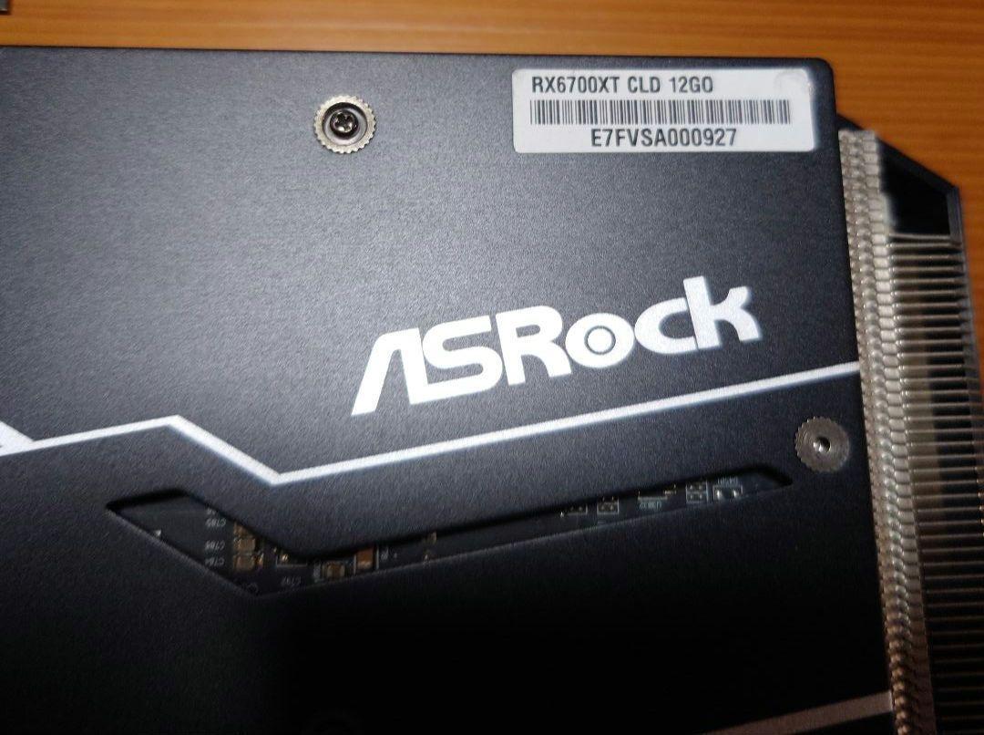 グラフィックボード・グラボ・ビデオカード Asrock RADEON RX6700XT CLD 12GO