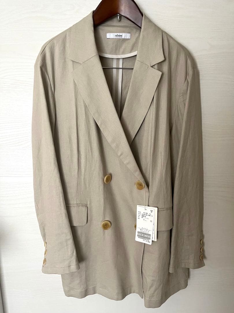 JOURNALSTANDARD relume リネンレーヨンテーラードジャケット 超歓迎