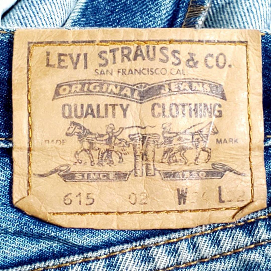 リーバイスLevi Strauss & Co. ストレートデニム 615 W34