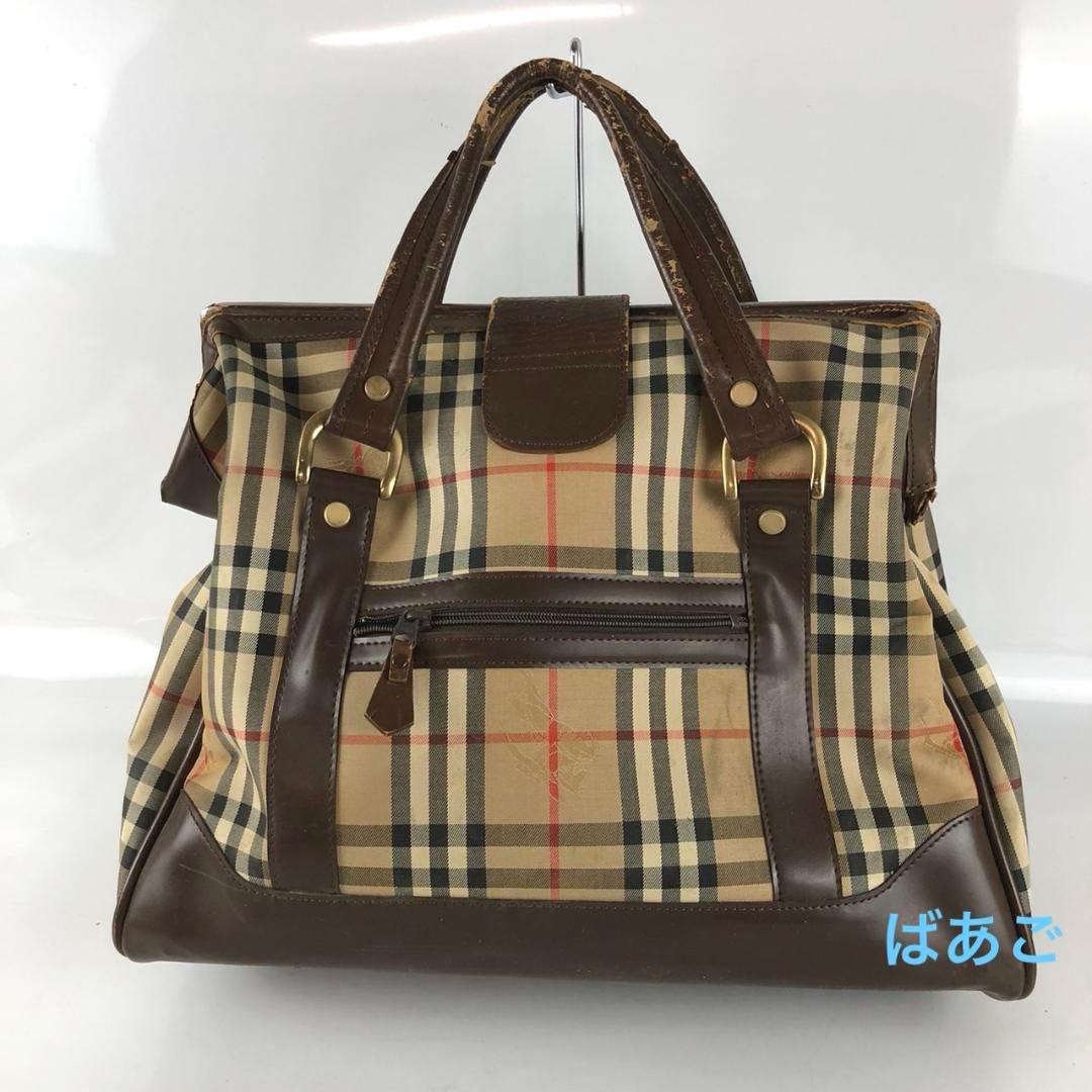 BURBERRY バーバリー ノバチェック ハンドバッグ レディース ブランド