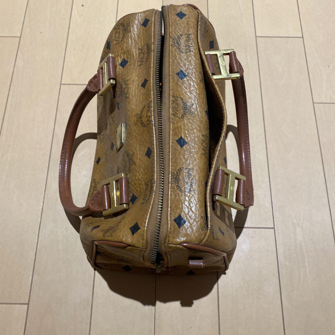 MCM ハンドバッグ ミニボストン レザー