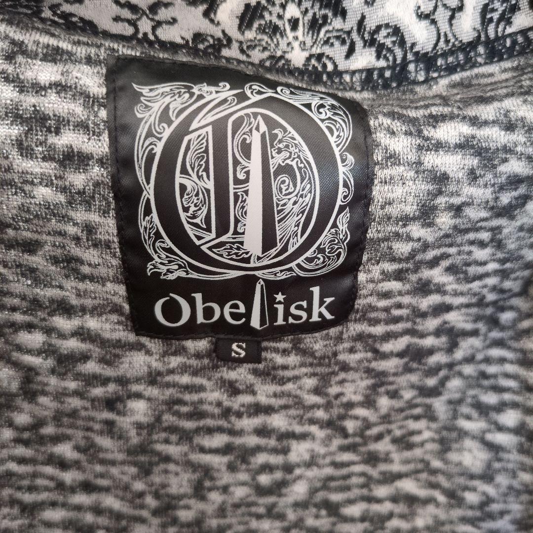 obelisk ダークグレー カーディガン