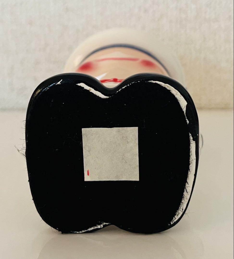 内藤ルネの陶器　ヘイタイ貯金箱　約13㎝