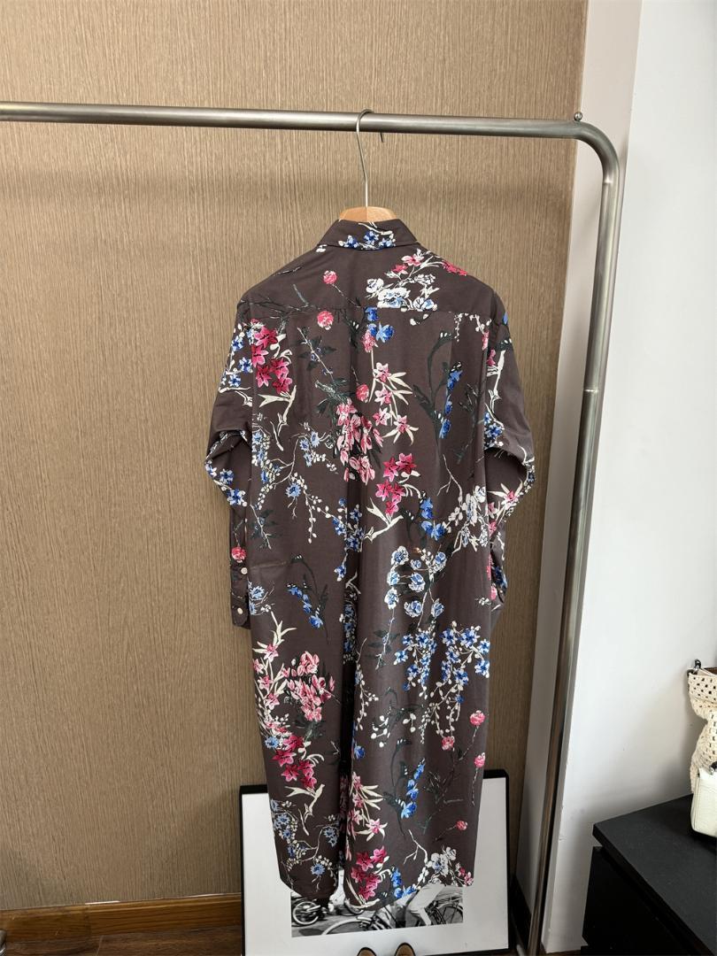 【未使用】45R 花咲くようなゆったりワンピース