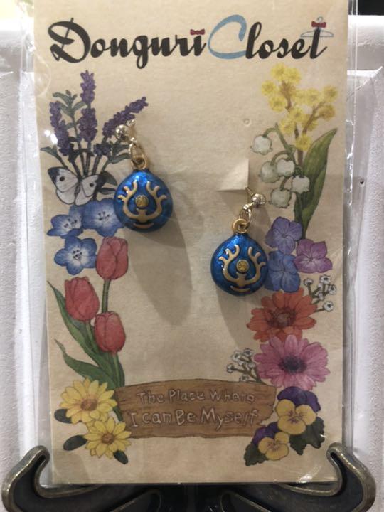 ジブリ 天空の城ラピュタ 飛行石ネックレス&ピアス パルナート ジブリ 天空の城ラピュタ 飛行石ネックレス&ピアス パルナート