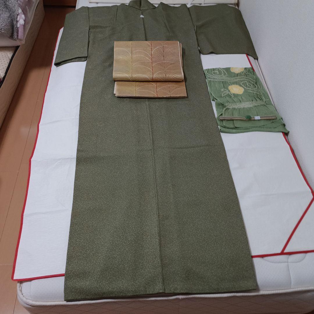 紋模様 緑色系