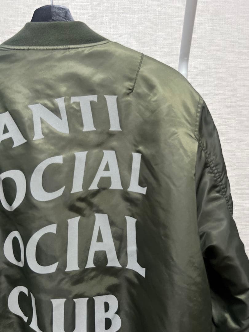 【ANTI SOCIAL SOCIAL CLUB】MA-1 フライトジャケット