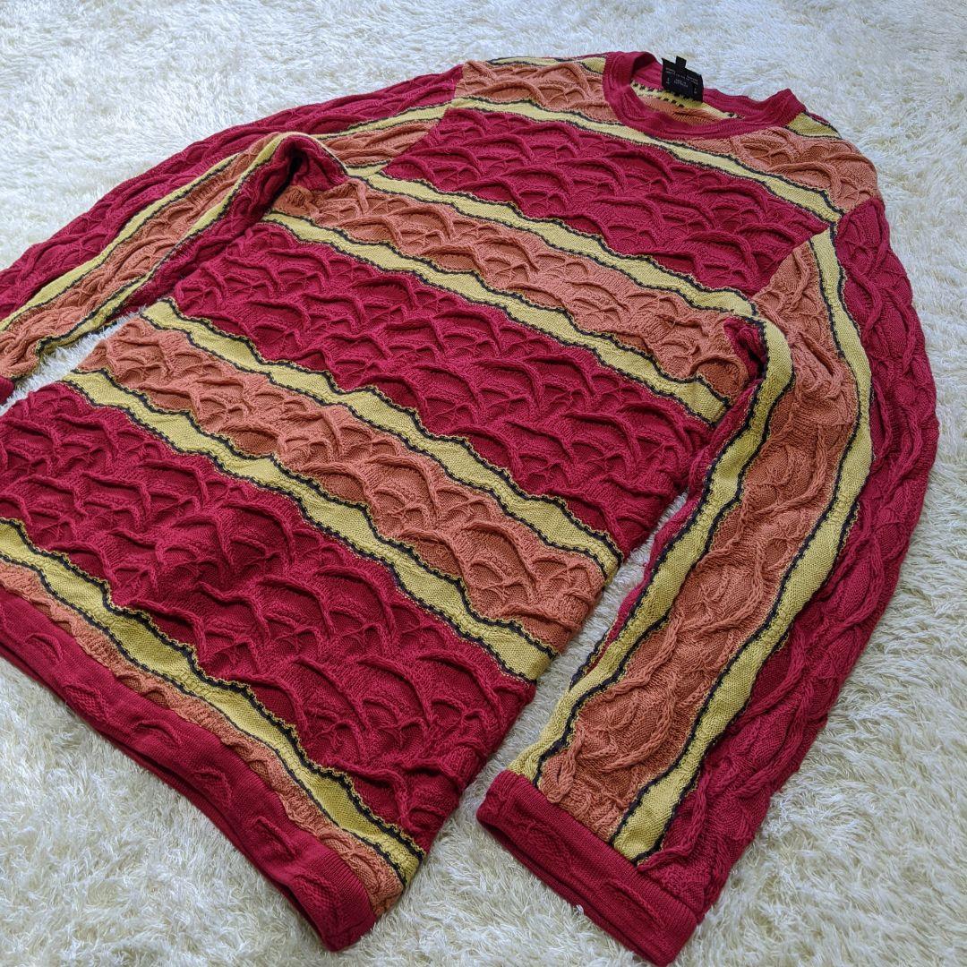 数量限定 希少品‼️ coogi クージー 立体 編込み 3Dニット QaD5f-m28829867032 人気セールSALE