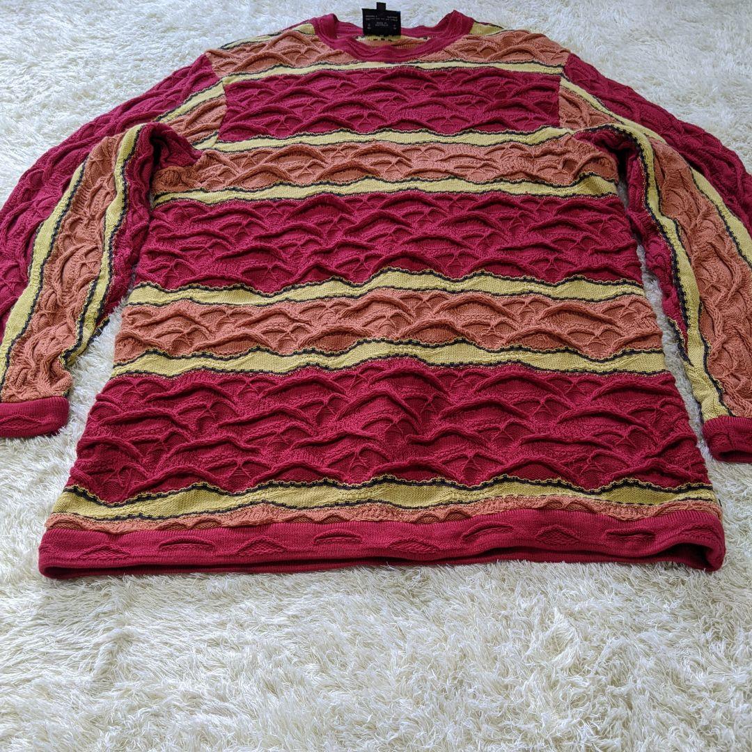 数量限定 希少品‼️ coogi クージー 立体 編込み 3Dニット QaD5f-m28829867032 人気セールSALE