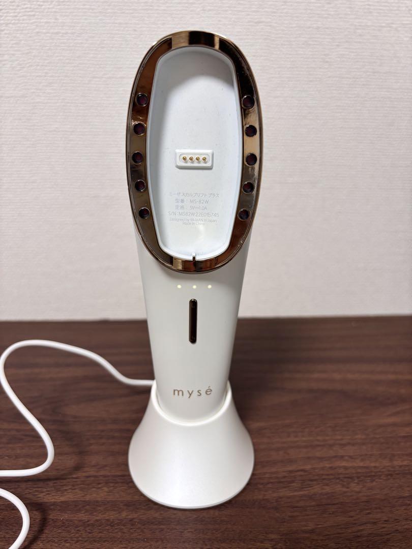myse 美顔器 フェイス・スカルプ用アタッチメント付き