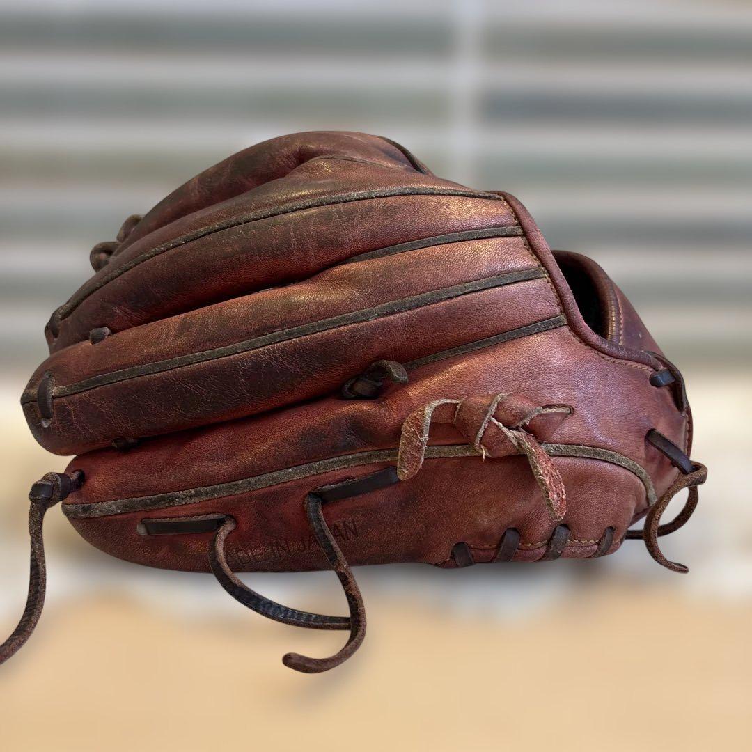 ゼット　プロステイタス　内野手用グローブ　硬式一般用　袋付き