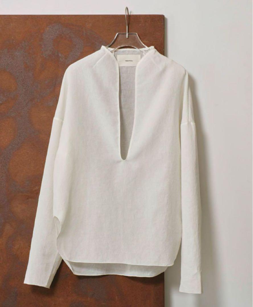 【新品未使用タグ付き】todayful Slub Slit Shirts