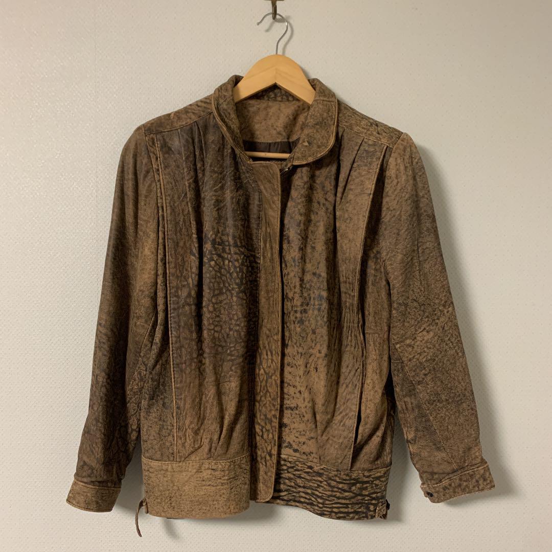 レザージャケット Vintege jacket メンズ