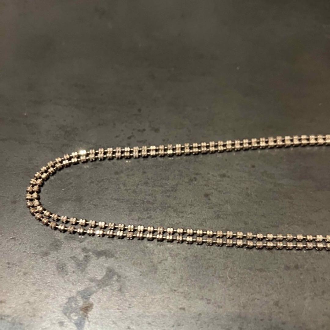 SILVER925 DOUBLE CHAIN BRACELET/シルバー/ブレス