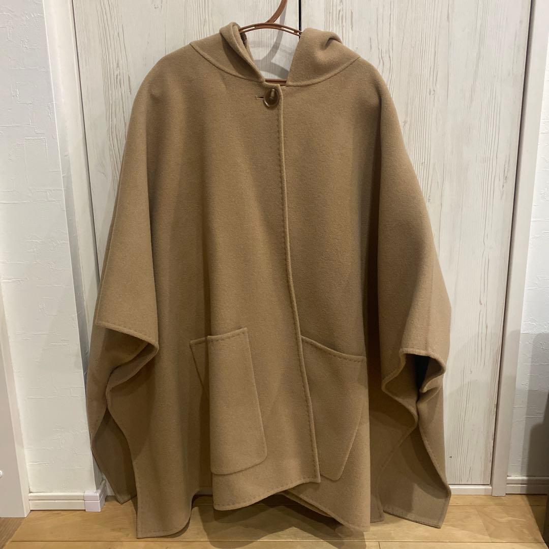 OHGA リバーポンチョ ベージュ OHGA リバーポンチョ ベージュ