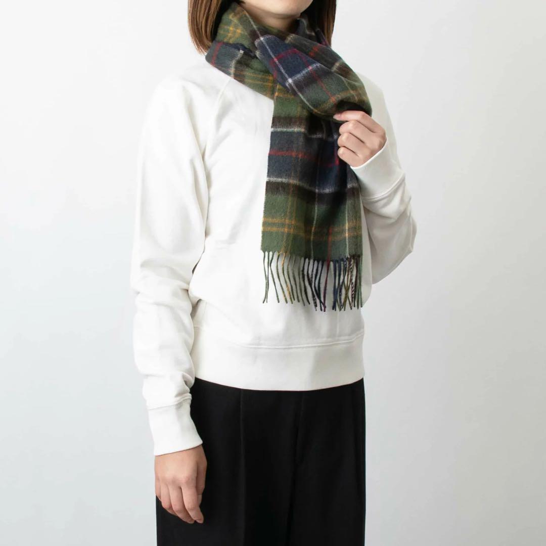 Barbour タータンチェック マフラー クラシック
