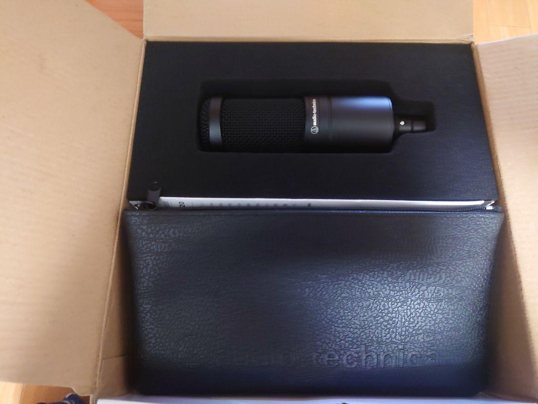 【あーちゃ】audio-technica AT2020とAT8458a
