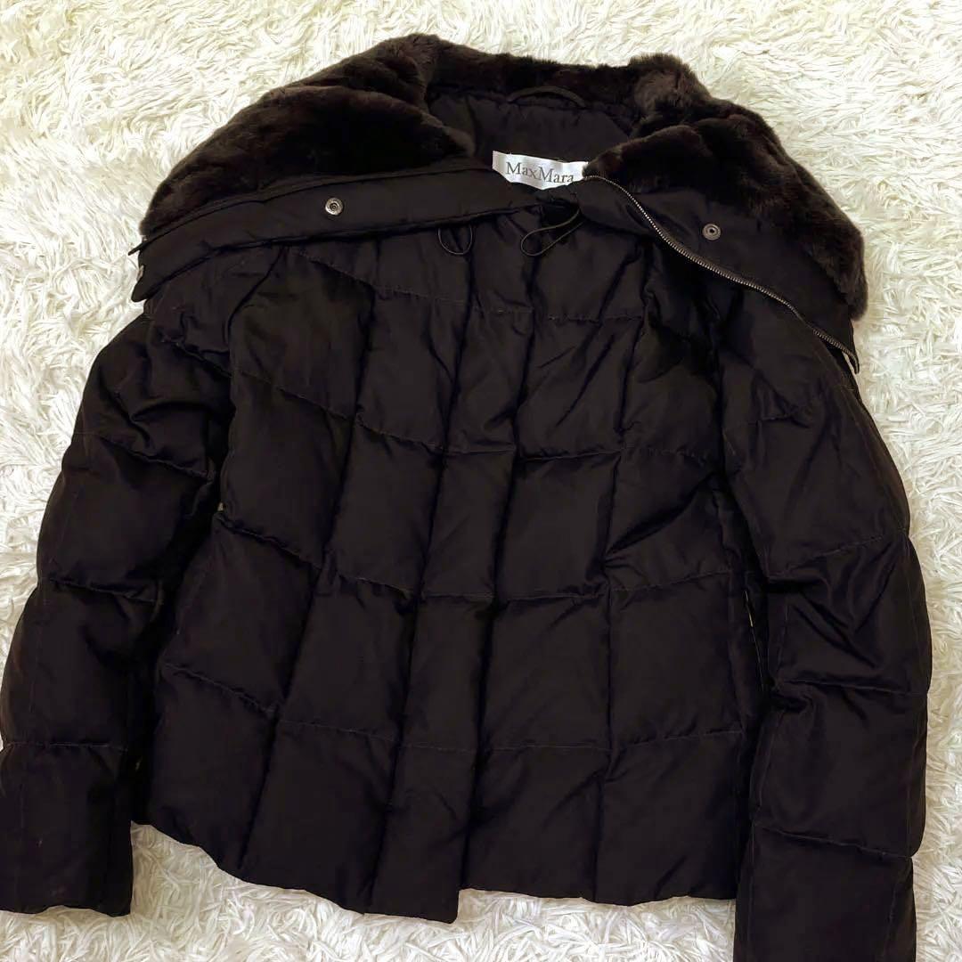 最高級　美品　MaxMara ダウンジャケット　グースダウン　コート　36