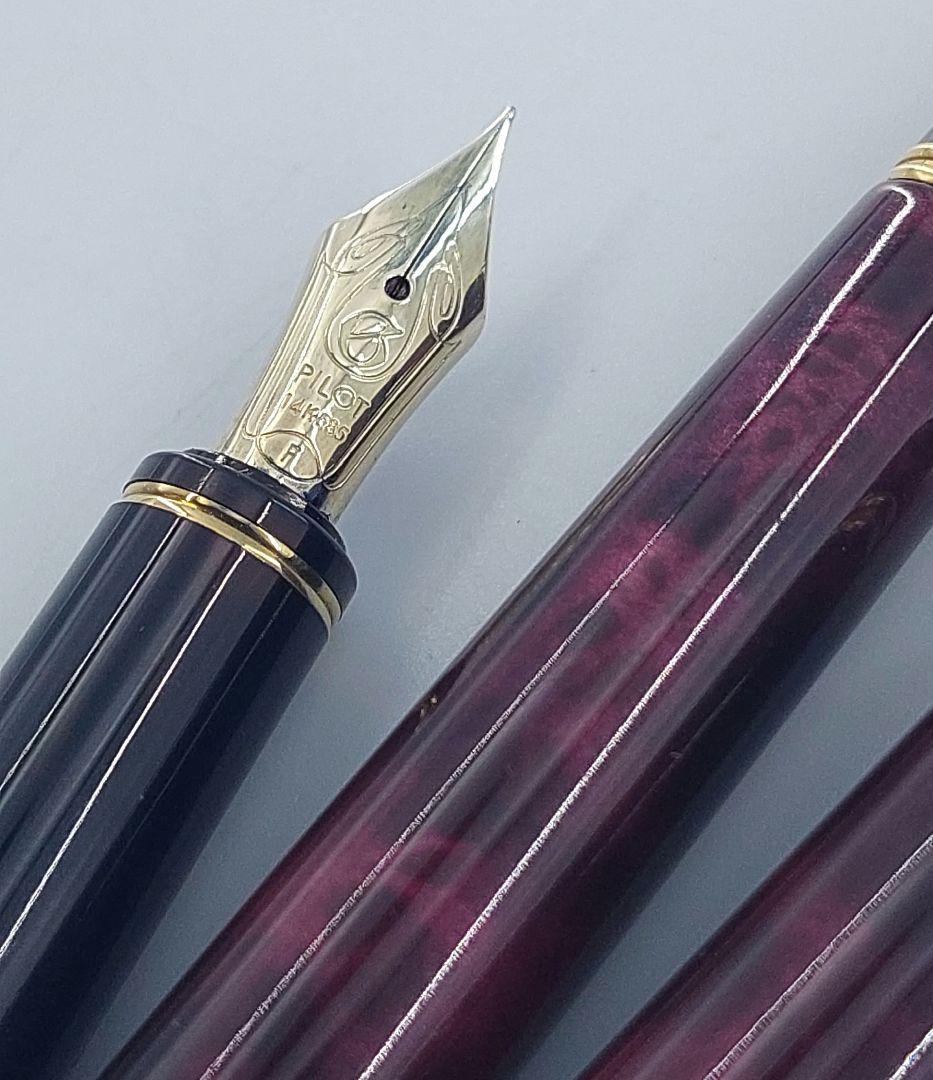 PILOT パイロット 万年筆 グランセ ペン先 14K ルビーレッド
