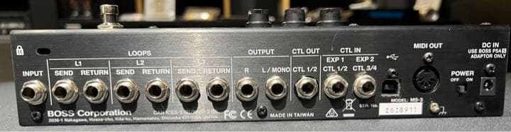 BOSS MS-3 スイッチャー搭載マルチエフェクター | electrogroup-07.com