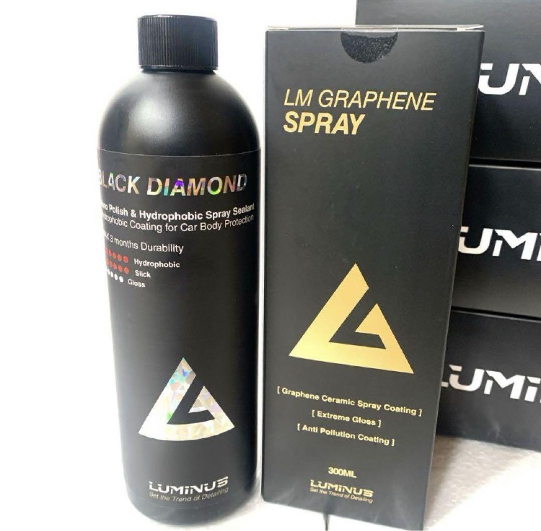 LMグラフェンPRO、ブラックダイヤモンドの2点