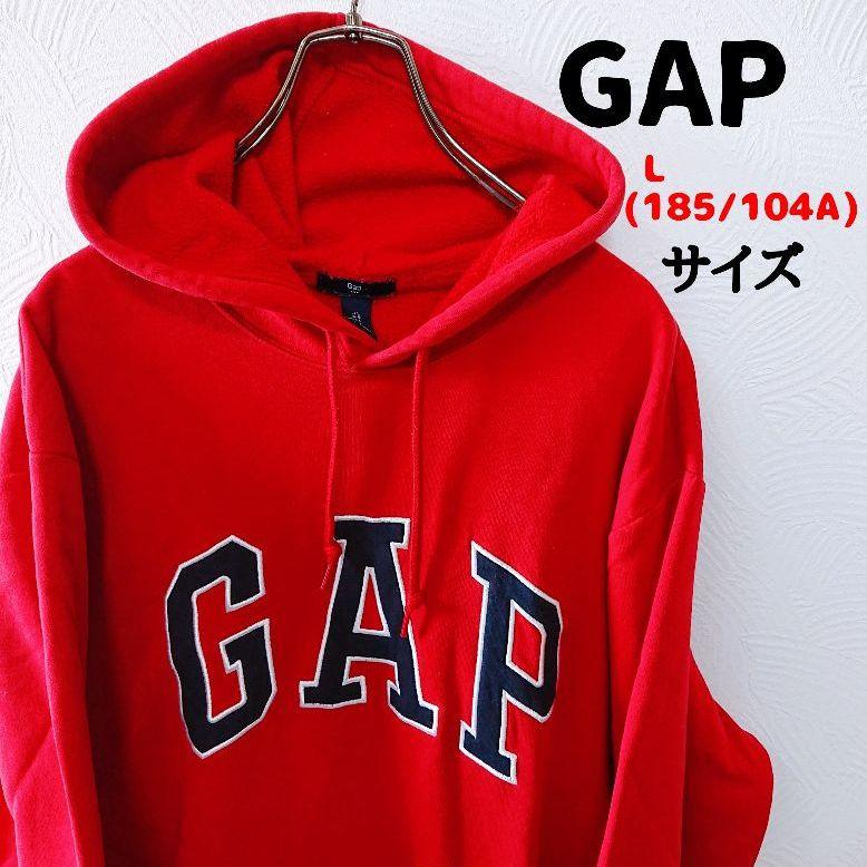 少し美品 GAP ギャップ カンボジア製 裏起毛 ビッグロゴ デカロゴ ...