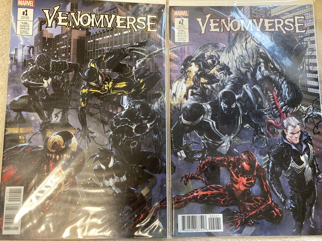 VENOMVERSE #1-5 全巻セット アメコミリーフ 連結ヴァリアント VENOMVERSE #1-5 全巻セット アメコミリーフ 連結ヴァリアント